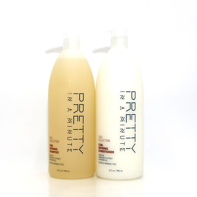 #ad PRETTY IN A MINUTE Curl Collection Curl Defining Shampoo amp; Conditioner Duo 32 oz