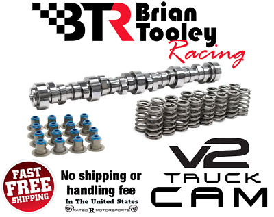 #ad BTR LS Truck Stage 4 V2 Cam Kit Vortec 4.8 5.3 6.0 Brian Tooley Racing Camshaft