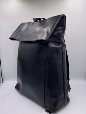 #ad Agnes B. Backpack Leather Blk Bag