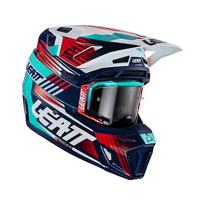 #ad Leatt Helmet Kit Moto 8.5 V23 Royal Adult Size XL