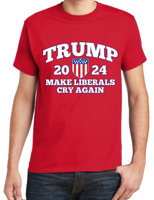 #ad Trump 2024 T shirt Mens Graphic Tee Trump Shirts Funny Offensive Anti Liberal