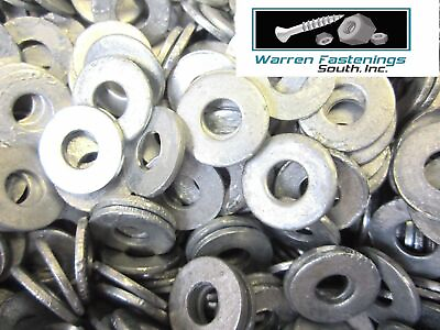 #ad 1 2 Flat Washers Hot Dipped Galvanized 250 Pieces