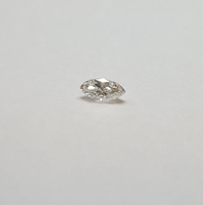 #ad GENUINE NATURAL MARQUISE SHAPED DIAMOND .09CT WHITE DIAMOND 4.25X2MM