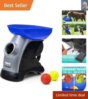 #ad Automatic Tennis Ball Launcher Dog Toy Interactive Toy Launches up to 40 ...