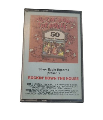 #ad Rockin#x27; Down The House Tape 2 Cassette Various Artists Silver Eagle Records
