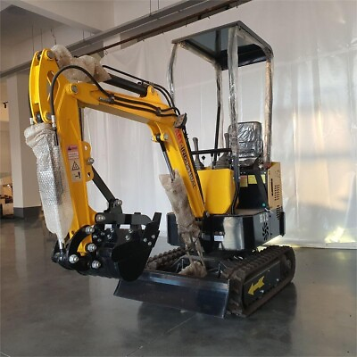 #ad AGT H12 New 13.5HP Mini Excavator 1Ton Digger Tracked Crawler Bamp;S Gas Engine EPA