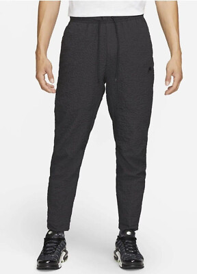 #ad Nike Sportswear Tech Pack Pants Size M Woven Joggers Dark Gray DQ4324 070 New