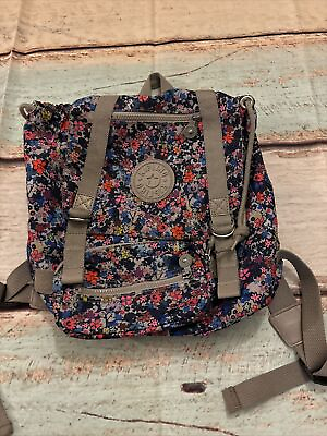 #ad Kipling Small Backpack Floral No Monkey