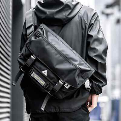 #ad Men Messenger Bags Crossbody Shoulder Bag Street Travel Cross Bag Male