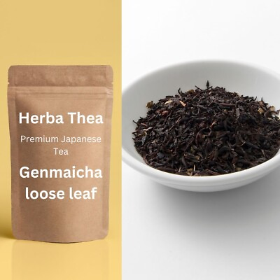 #ad Herba Thea Genmaicha Loose Leaf Green Tea