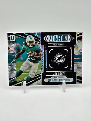 #ad Jay Ajayi quot;Zoned Inquot; FUTURE FRAME 2017 Panini Unparalleled #ZI 7 Dolphins SP