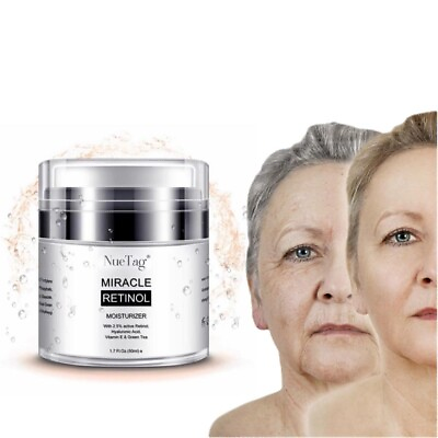#ad Wrinkle Remover Instant Anti Aging Retinol Face Cream Skin Tightening Firming US