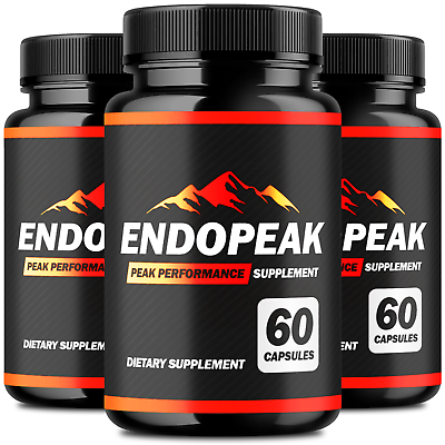 #ad Endopeak Performance Supplement For Mens Health Official Formula 3 pack