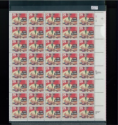 #ad 1993 United States Postage Stamp #2723A Plate No. S111111 Mint Full Sheet