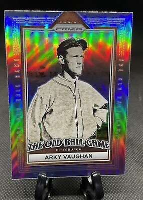 #ad 2023 Panini Prizm The Old Ball Game Silver Prizm #OBG3 Arky Vaughan Pirates