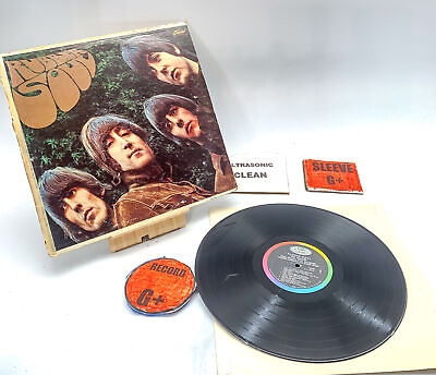 #ad The Beatles Rubber Soul G G T 2442 Ultrasonic Clean