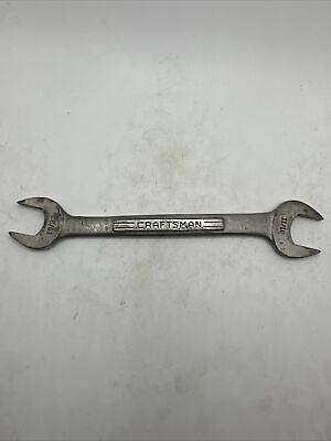 #ad Vintage Craftsman 19 32 x 11 16 Double Open End Wrench USA No Series Marks