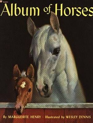 #ad Album of Horses Paperback By Henry Marguerite GOOD