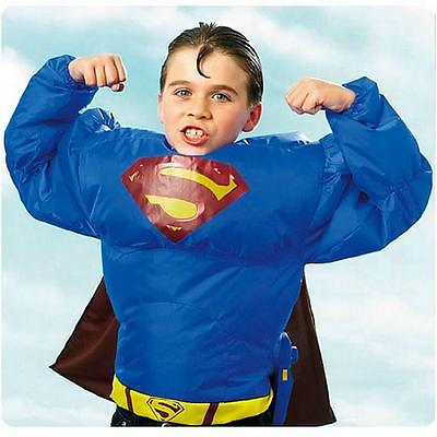 #ad Superman of Steel Returns Dress Up Super Hero Costume Boys Inflatosuit Halloween