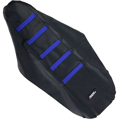 #ad Moose Racing Ribbed Seat Cover Blue for Yamaha 0821 1811