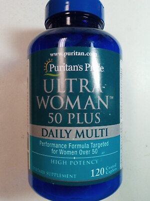 #ad Puritan#x27;s Pride Ultra Woman 50 Plus Multi Vitamin 120 Count