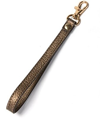#ad Wristlet Strap Genuine Leather Keychain Wristlet KeyChain Hand Strap for Wall...