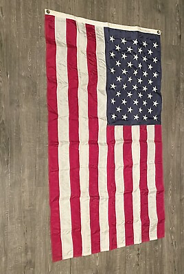 #ad Annin amp; Co American Flag NYL GLO Colorfast 5 X 3 Ft Nylon Made In USA