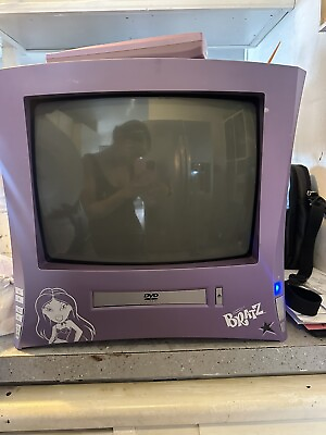#ad Vintage Purple Bratz TV DVD Player Model: 309321