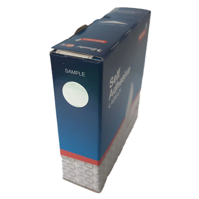 #ad Quik Stik Silver Dot Label Dispenser Fast Efficient Method 14mm Pack of 650