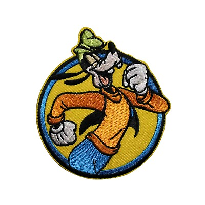 #ad Disney Goofy Embroidered Iron On Patch LICENSED 008 C