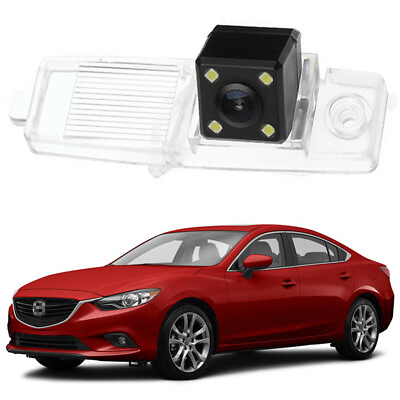 #ad 4 LED Car Rear View Camera Reverse Backup CCD for Mazda 6 Sedan 2013 2016 14 15