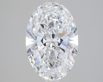 #ad Lab Grown 2.00 Ct OVAL Cut E Color VS2 Clarity IGI Certified CVD Diamond
