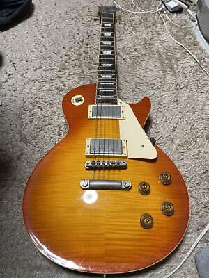 #ad EDWARDS Electric Guitar Les Paul type Limited model E LP 92SD Used From Japan