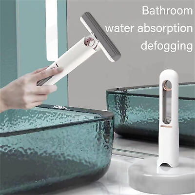#ad Portable Self Squeeze Mini Mop Wet Hand Free Window Lazy Home Cleaner Tools
