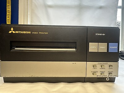 #ad Vintage 1984 Mitsubishi P50U laboratory photo and video thermal printer