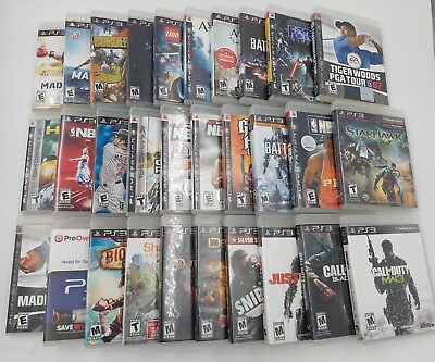 #ad 30 Game PS3 Lot Sony PlayStation 3 2011 999999