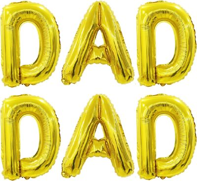 #ad Dad Letter Balloons Perfect Party Decoration for Dad#x27;s Birthday 16 Father#x27;s