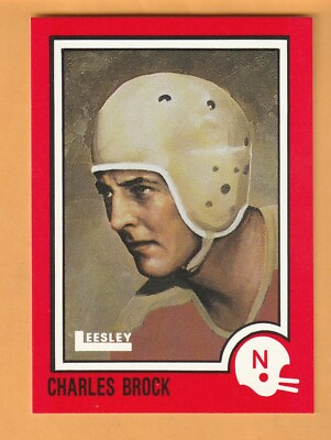 #ad Charles Brock Nebraska Cornhuskers 1989 Card #78 Green Bay Packers 4O
