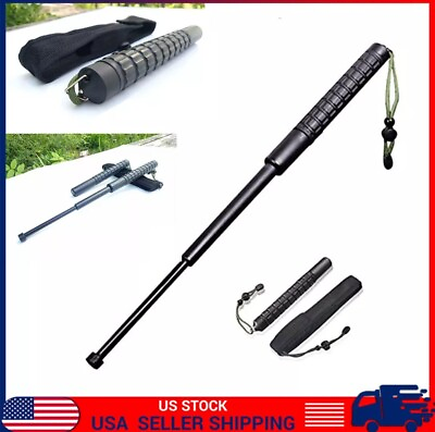 #ad 23” Telescopic Sticks 3 Section Portable Retractable Wand Hiking Camping Pole US