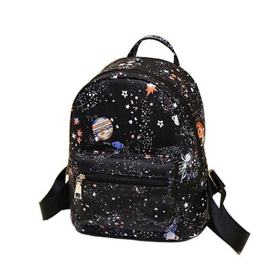 Women Black Backpack Faux Leather Backpacks For Teenage Girls Female School Bags $22.91
