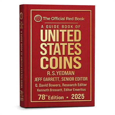 #ad A Guide Book of United States Coins 2025 quot;Redbookquot; Hardcover HARDCOVER 2024 b...