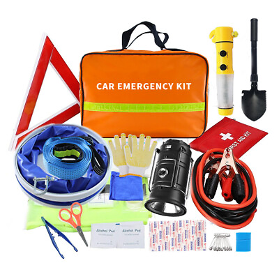 #ad Roadside Assistance Emergency Kit Multi Purpose Emergency Pack USA