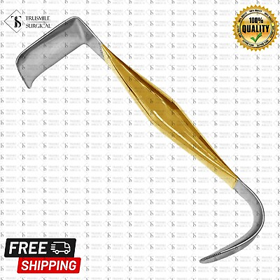 #ad New OR Grade Breast Retractor Double Ended Plastic Surgery Breast Augmentation