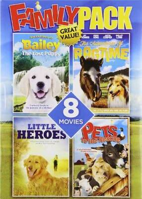 #ad 8 Movie Family Pack 2 DVD By 8 Movie Family Pack VERY GOOD