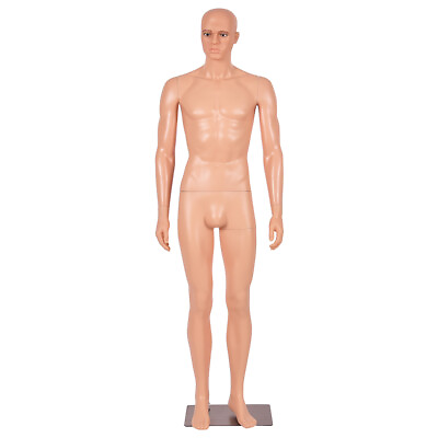 #ad Topbuy Tupbuy Male Manikin Metal PE plastic Mannequin Adjustable Display