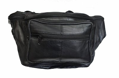 #ad Genuine Leather Concealed Carry Weapon Waist Gun Pouch Fanny Pack Men amp; Women