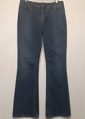 #ad Bandolinoblu Blue Jeans Women#x27;s Size 8 31x34 Flared Pants