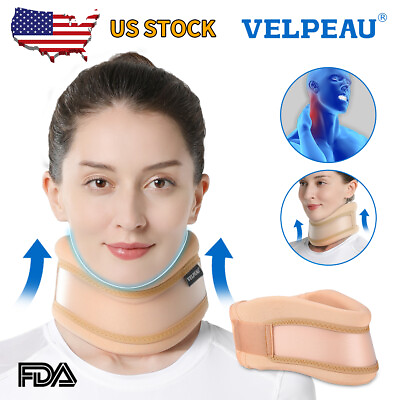 #ad VELPEAU Neck Brace Foam Cervical Collar Soft Neck Support Relieves Pain VP0203
