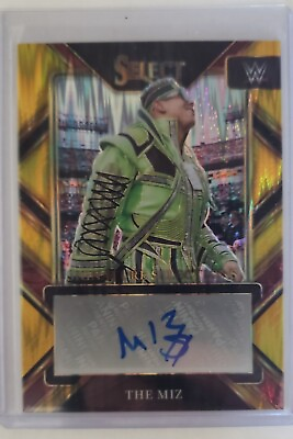 #ad The Miz Select 5 5 Gold Auto ##x27;d Lot And More INSTANT STARTER COLLECTION