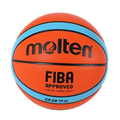 #ad GG7X Indoor Outdoor Basketball FIBA Approved Size 7 PU Leather Match New Ball